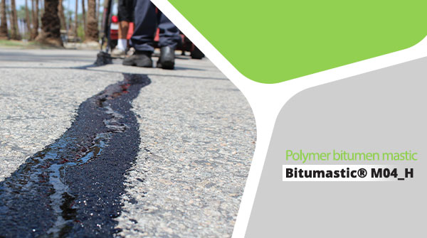 Polymer-modified bitumen mastic M04